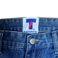 Trabajando Baggy Jeans Washed Blue