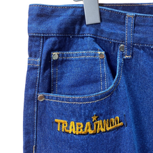 Trabajando Baggy Jeans Washed Blue
