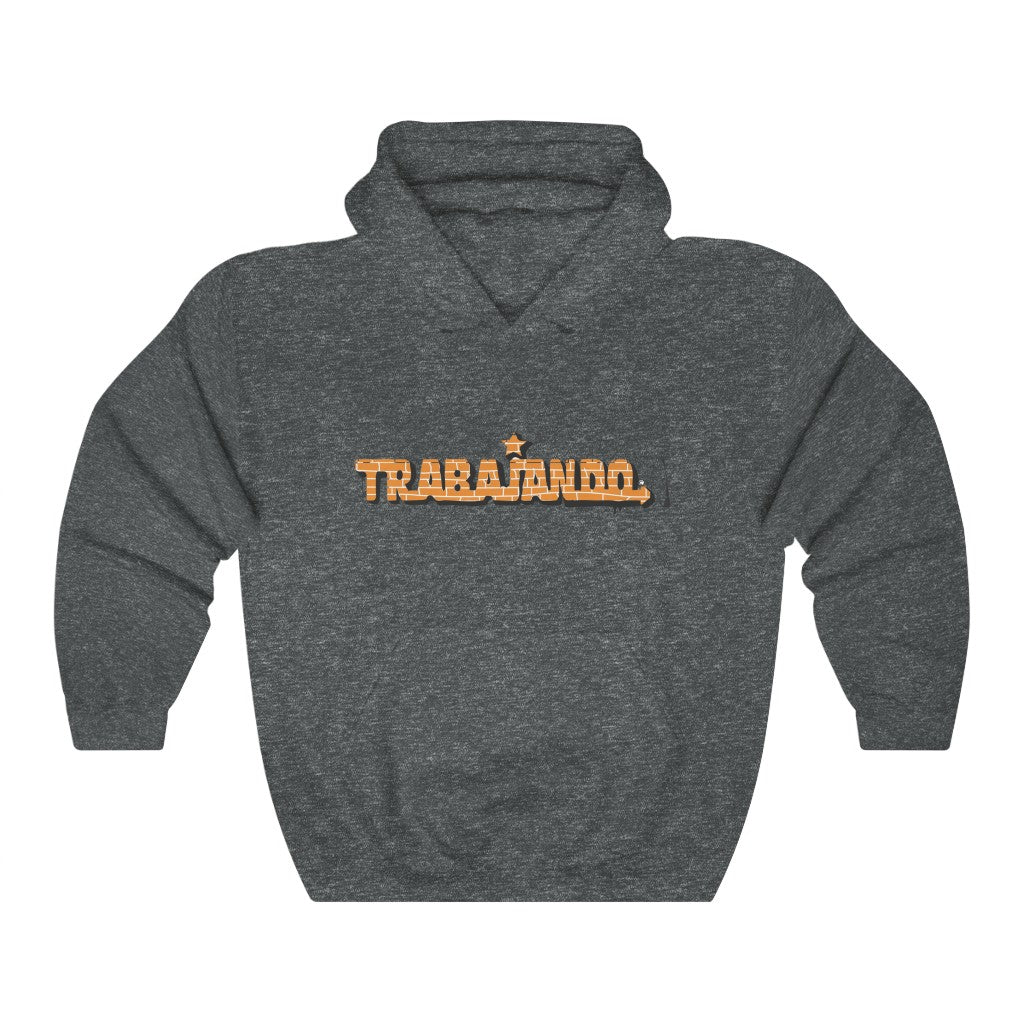 Trabajando X SUPE FMK Dark Heather Hoodie - Trabajando Skate Apparel