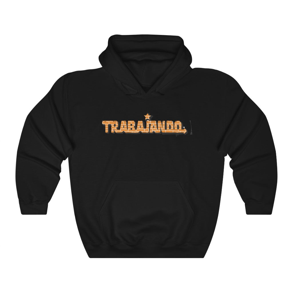 Trabajando X SUPE FMK Black Hoodie - Trabajando Skate Apparel