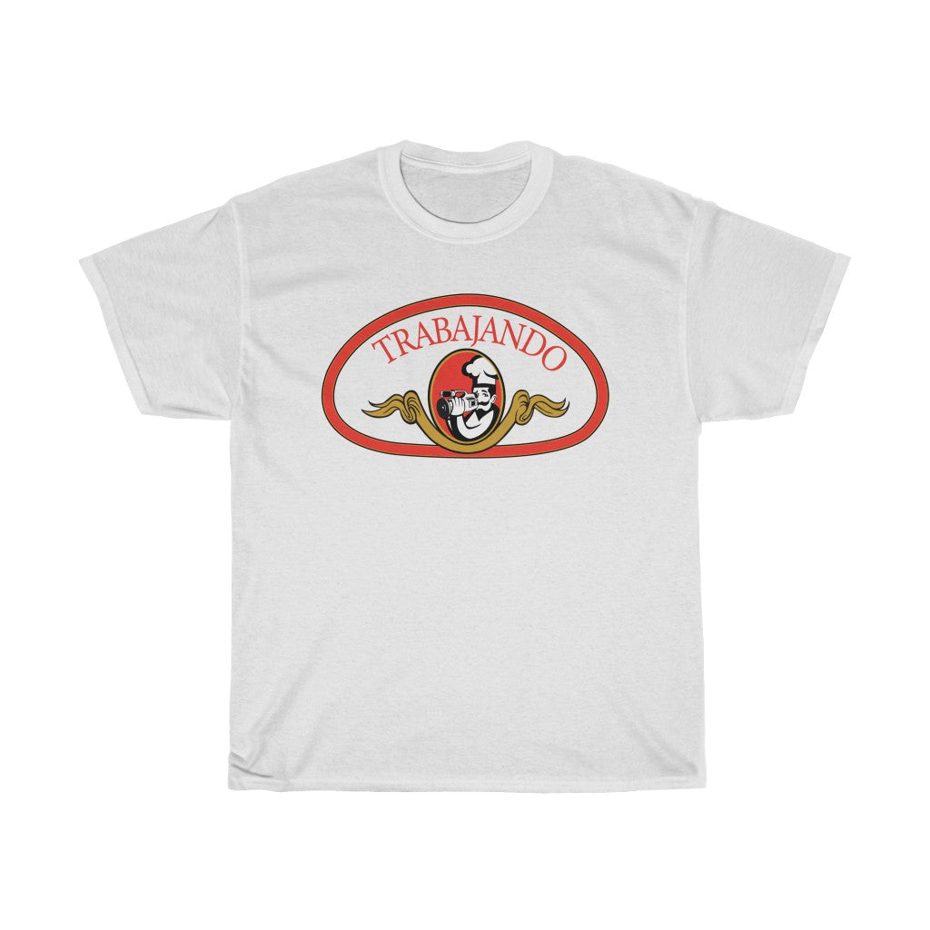 Chef VX White Tee - Trabajando Skate Apparel