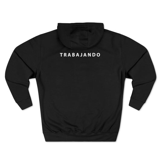 Trabajando X Supe FMK Premium Black Hoodie - Trabajando Skate Apparel