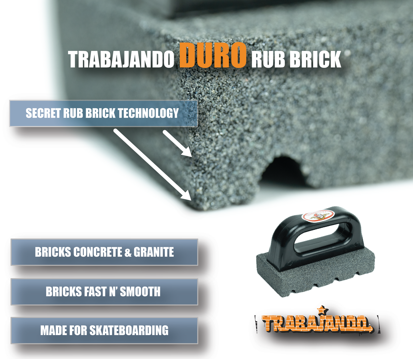Trabajando Rub Bricks - Trabajando Skate Apparel
