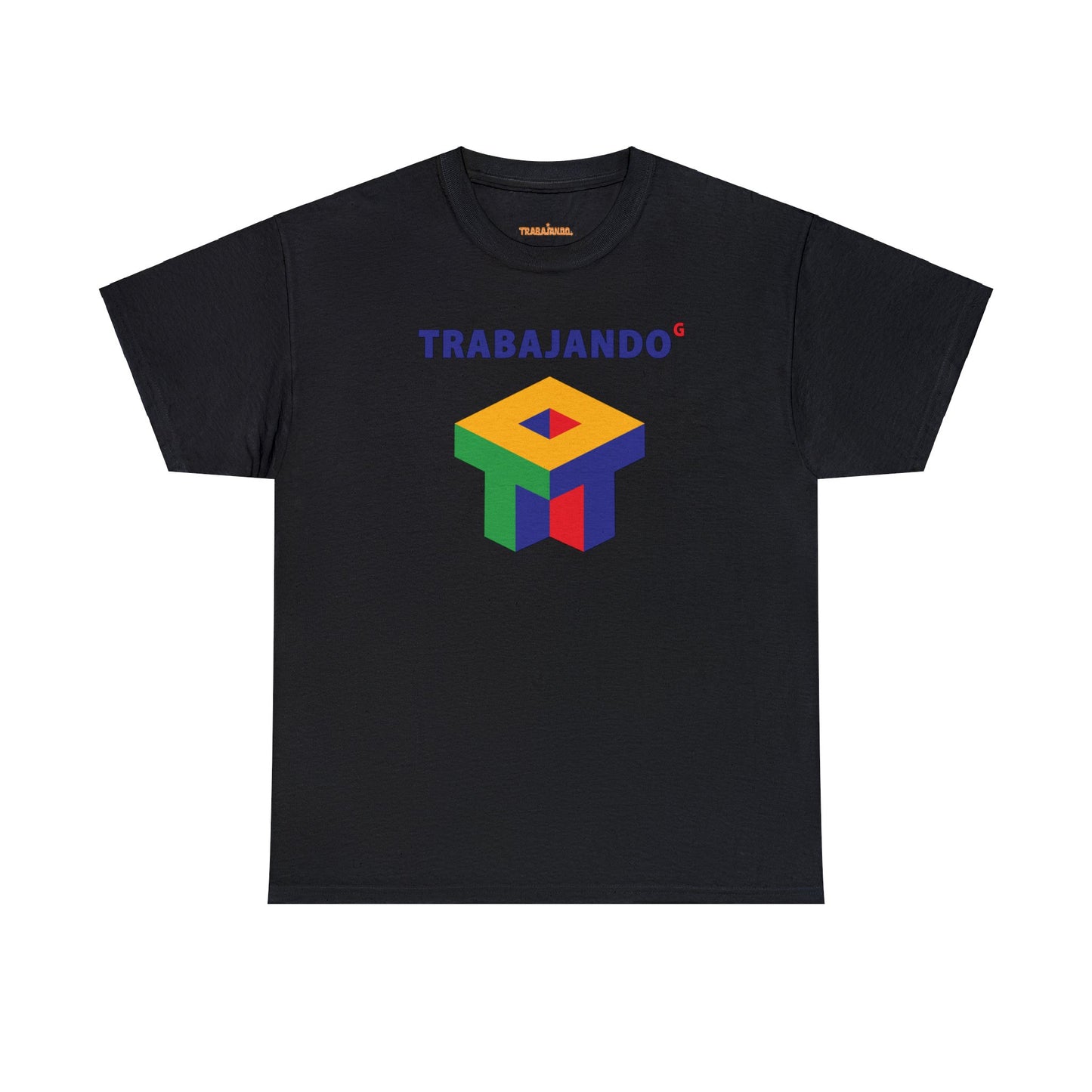 Traba 64 Black Tee - Trabajando Skate Apparel
