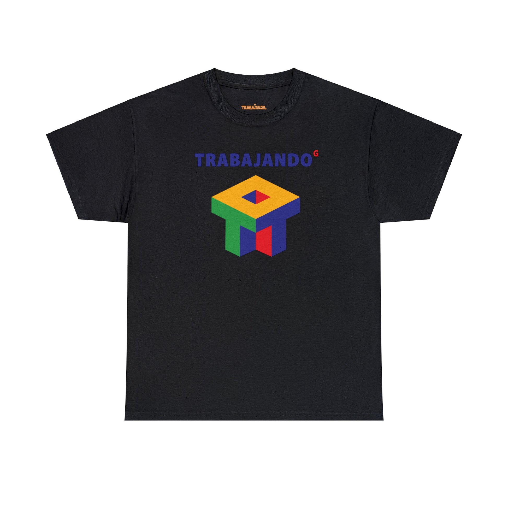 Traba 64 Black Tee - Trabajando Skate Apparel