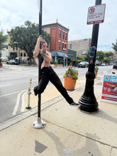 Trabajando Baggy Jeans Washed Black