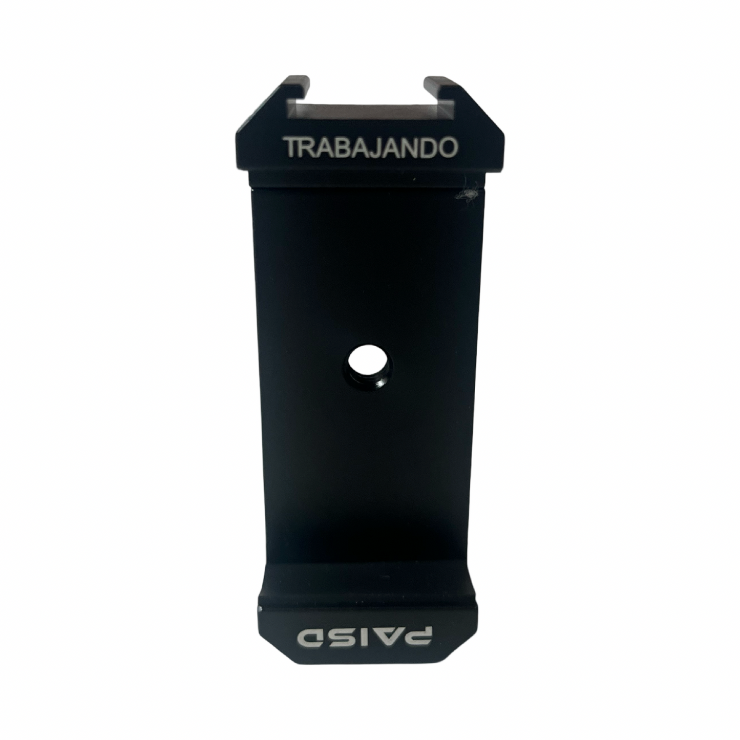 Metal Phone Clip with Cold Shoe Mount - Trabajando Skate Apparel