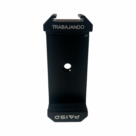 Metal Phone Clip with Cold Shoe Mount - Trabajando Skate Apparel