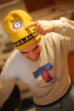 Trabajando "Construction" Yellow Jacquard & Embroidered Beanie