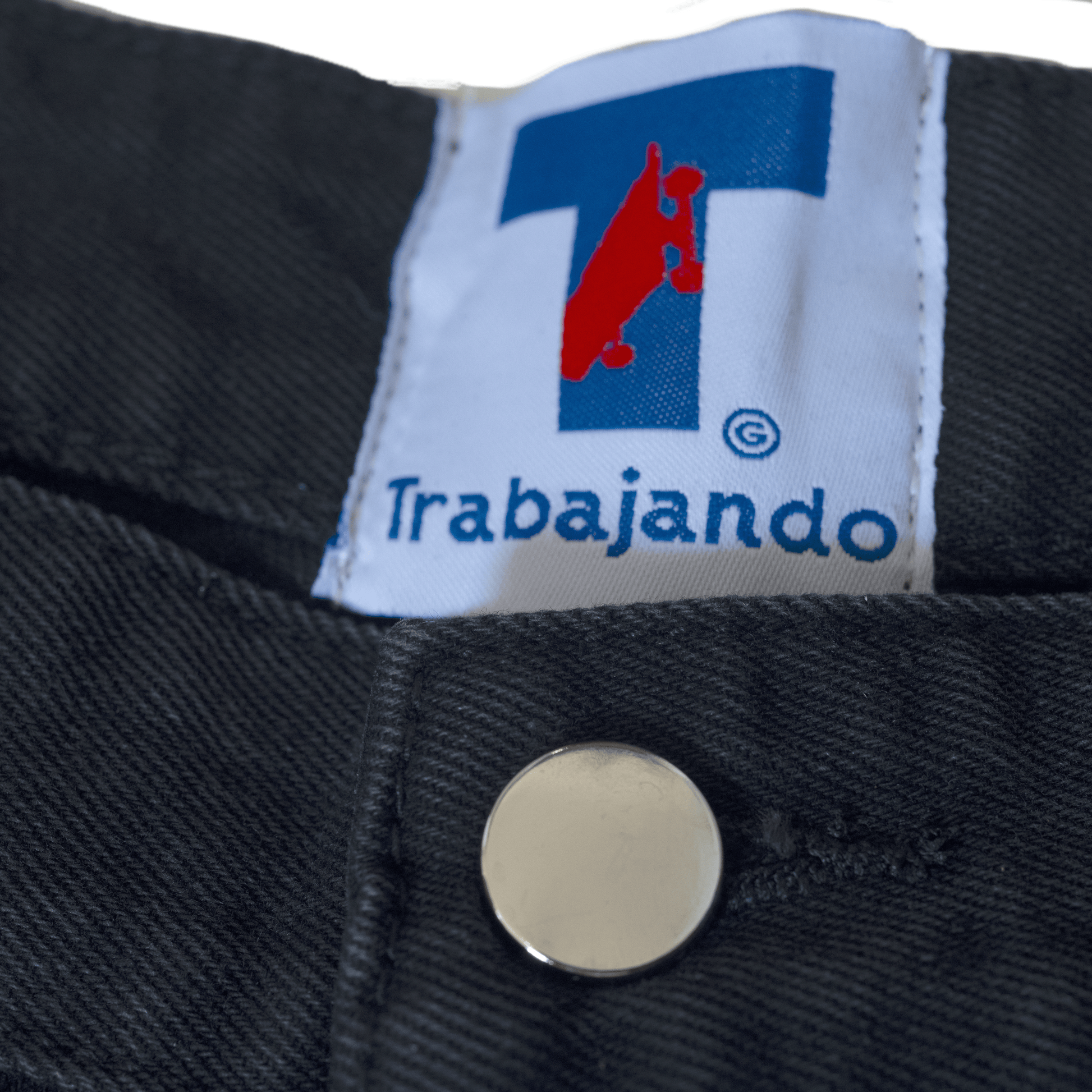 Trabajando Baggy Jeans Washed Black - Trabajando Skate Apparel