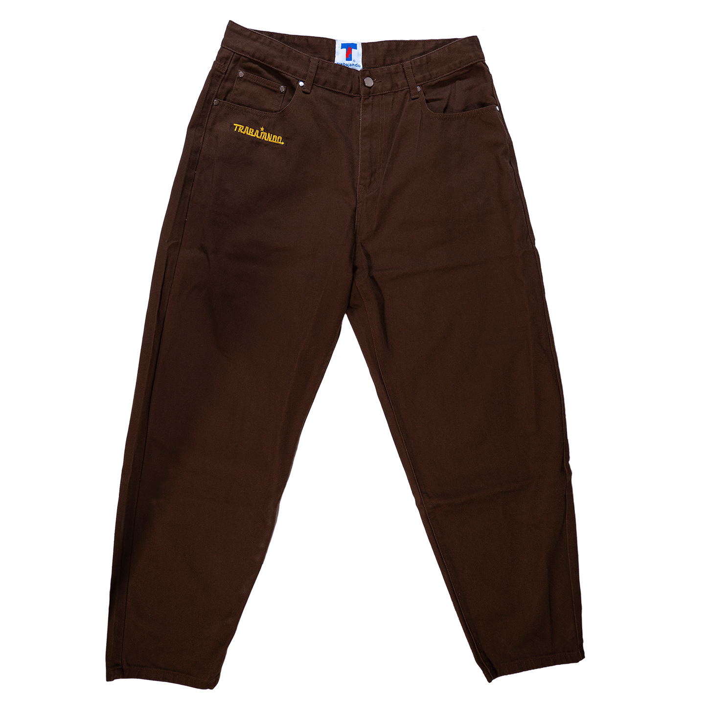 Trabajando Baggy Jeans - Chocolate Brown
