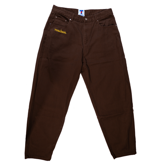 Trabajando Baggy Jeans - Chocolate Brown