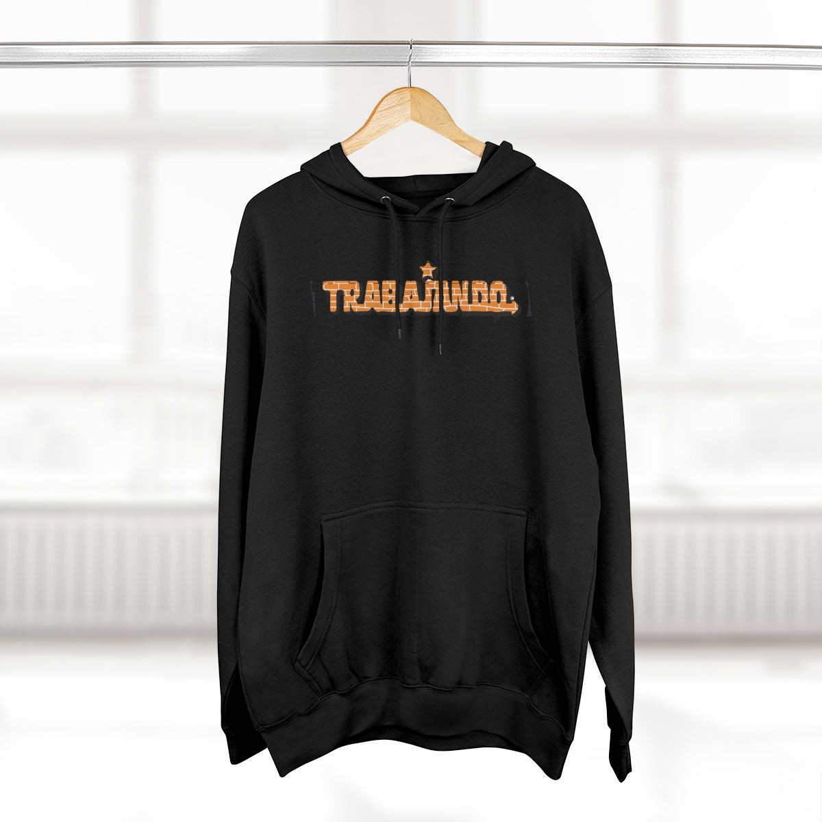 Trabajando X Supe FMK Premium Black Hoodie - Trabajando Skate Apparel