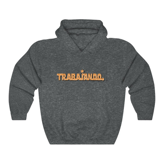 Trabajando X SUPE FMK Dark Heather Hoodie - Trabajando Skate Apparel