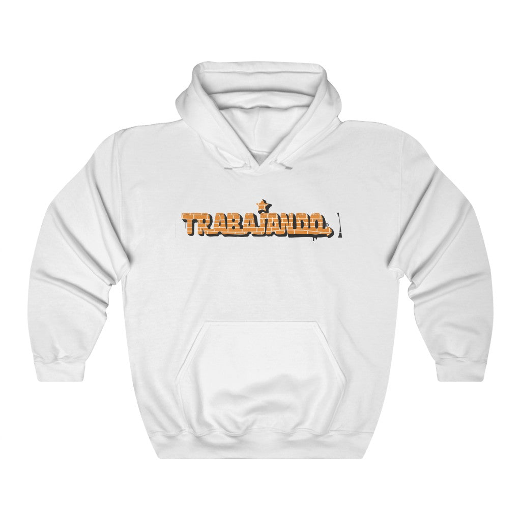 Trabajando X SUPE FMK White Hoodie - Trabajando Skate Apparel