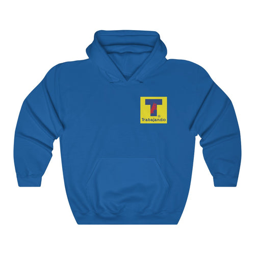 Trabajando T Logo Royal Blue Hoodie