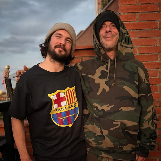Barcelona Black Tee - Trabajando Skate Apparel