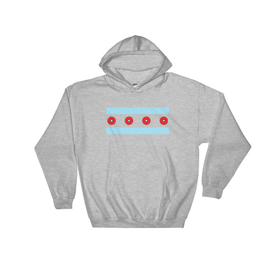 Chicago Skateboarding Colored Hoodies - Trabajando Skate Apparel
