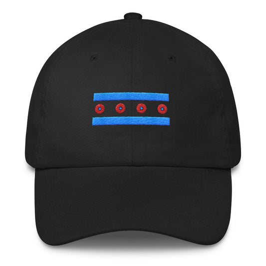 Chicago Skateboarding Dad Caps - Trabajando Skate Apparel
