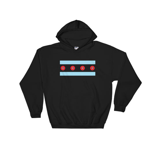 Chicago Skateboarding Colored Hoodies - Trabajando Skate Apparel